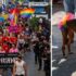 Slika od Šarenilo i jake policijske snage: Puljak na Prideu, kafići micali pepeljare. ‘Pazi koga mrziš…’