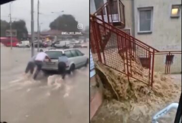 Slika od Srpska prijestolnica u kaosu, bujice, gejziri, vodopadi: ‘Vučić je uspio, Beograd je na vodi’