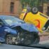 Slika od Stravična nesreća u centru Zagreba: Automobil pošte završio na krovu, ima ozlijeđenih