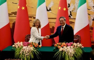 Slika od Talijanka Giorgia Meloni u Kini potpisala sporazum o gospodarskoj suradnji