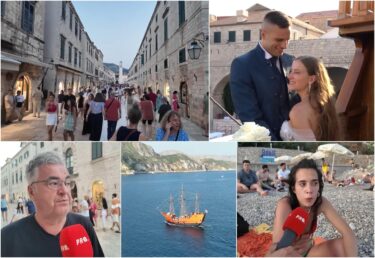 Slika od Televizijska ekipa iz susjedstva napravila prilog o Dubrovniku, jedna izjava nasmijala nas je do suza: ‘Samo kamenje‘