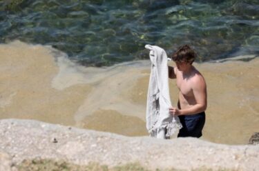 Slika od Turiste u Istri zgrozile plaže pune smeđe sluzi koja pluta. Biologinja: ‘Nije normalno….’