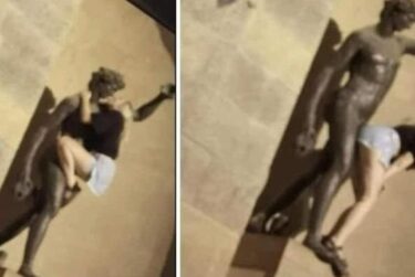 Slika od Turistkinja u Firenci šokirala javnost simuliranjem odnosa sa spomenikom: “Sramotno, degutantno i barbarski!”