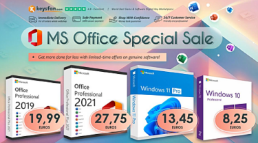 Slika od Ugrabi originalnu i trajnu licencu na Microsoft Office 2021 i Windows 11 već od 10 € na Keysfan rasprodaji!