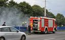 Slika od VIDEO Buknuo požar na tramvajskom stajalištu, zapalila se – kanta za otpad, vatrogasci brzo reagirali