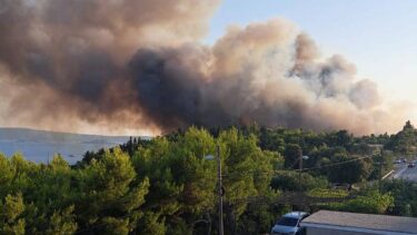 Slika od VIDEO Buknuo požar u Segetu: ‘Nebo je prekrio gusti dim’