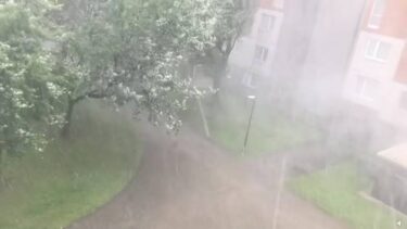 Slika od VIDEO Jako nevrijeme pogodilo Sloveniju: ‘Stvorile su se dvije olujne ćelije, padala je tuča’