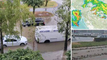 Slika od VIDEO Kiša potopila dijelove Zagreba, palo je za cijeli srpanj. Vatrogasci dobili desetke poziva