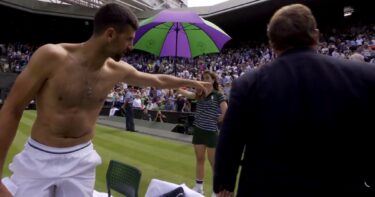Slika od VIDEO Navijač provocirao Đokovića na Wimbledonu: Nije me htio pogledati u oči
