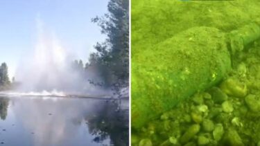 Slika od VIDEO U jezeru kod Koprivnice pronađene dvije mine i bomba, pogledajte snimku detonacije