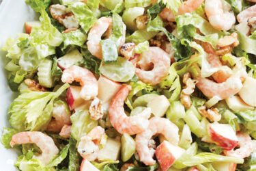 Slika od Waldorfska salata s kozicama je pravi gurmanski užitak: Uživajte u savršenoj harmoniji okusa