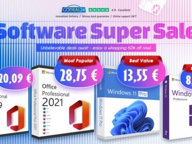 Slika od 62% dodatnog popusta na Office pakete – originalni i jeftini softverski ključevi na Godeal24