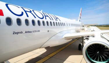 Slika od Airbusovi A220 nemaju osigurač. Croatia Airlines ima taj avion, evo što kažu