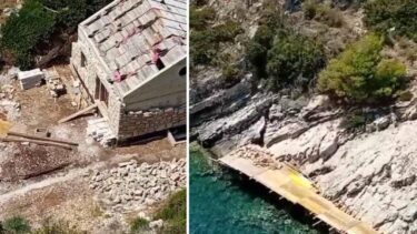 Slika od Bahatluk na Korčuli: ‘Betonirali su dio pomorskog dobra, sad će šalovati rivu. Poduzmite nešto!’