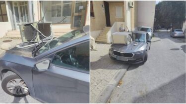 Slika od Bizaran prizor iz Splita: Netko je strancu na auto bacio, ni manje ni više, nego perilicu za suđe!