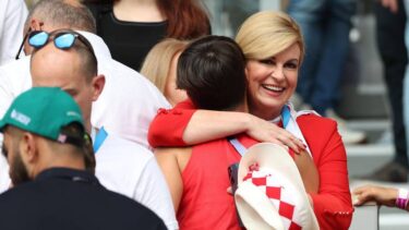 Slika od FOTO Poznati na finalu: Kolinda opet bodri Donnu, tu je i Majoli. Meč gledao i predsjednik HNS-a