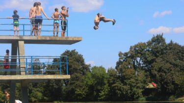 Slika od FOTO Skakaonica na Korani je omiljena destinacija Karlovčana