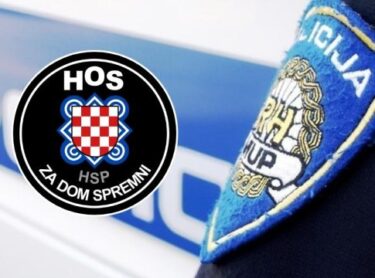 Slika od Karlovačka policija pokušala objasniti zašto je zbog naljepnica HOS-a ispisala kaznu pa ju povukla