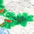 Slika od Nevrijeme se kreće iznad Hrvatske, riječka regija pod meteoalarmom, u Sloveniji padala tuča