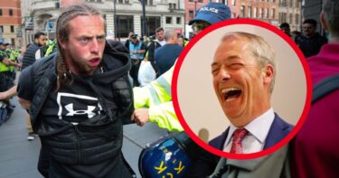 Slika od Nigel Farage za nerede u Engleskoj okrivio policiju