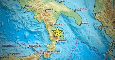 Slika od Potres na jugu Italije, izmjereno 4.9 po Richteru