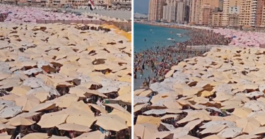 Slika od Snimka gužve na plaži u Egiptu zgrozila ljude: “Radije bih ostala kod kuće”