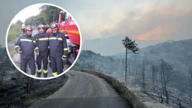 Slika od Stravične posljedice buktinje u PP Biokovo. Ovo su heroji koji ga brane nadljudskim snagama