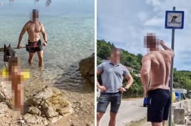 Slika od Turisti na Cresu tvrde da ih lokalci psima plaše i tjeraju s plaže: “Maknuli su i znak za zabranjeno kupanje pasa”