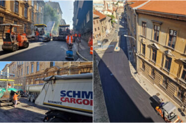 Slika od U SAMO TRI DANA Ulica Pomerio dobila gotovo 4.000 kvadrata novog asfalta