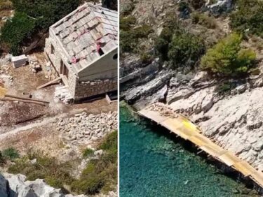 Slika od Zauzeli plažu na Korčuli i krenuli betonirati vlastitu rivu ispred kuće: ‘Poduzmite nešto’