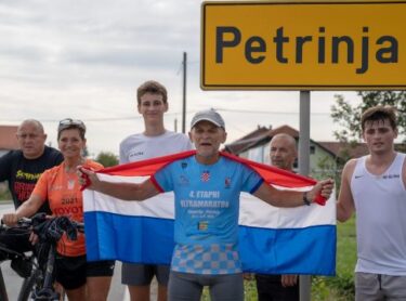 Slika od Završen ultramaraton u spomen na branitelje: Branko Šubić nakon 320 kilometara stigao u Petrinju