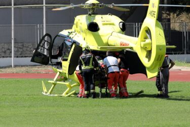 Slika od Ženi na Krku pozlilo u moru, u pomoć joj je stigao i medicinski helikopter, nažalost nije joj bilo spasa