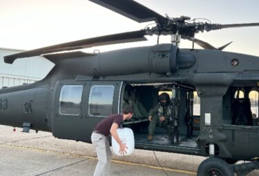 Slika od Black Hawk u akciji spašavanja: Prevezli srce do Zagreba