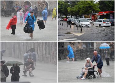 Slika od Dan poslije velikog nevremena na dubrovačkom području: 50 intervencija vatrogasaca, klizišta, odroni… građani u panici