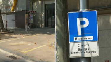 Slika od HDZ godinama koristi ovaj parking u Zagrebu i ne plaća ga. ‘Plaćate li vi račune koje ne dobijete?’