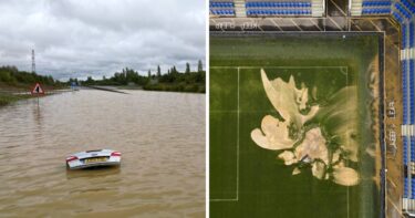 Slika od Jaka kiša i poplave u Engleskoj. Otkazana je nastava, mnoge ceste su neprohodne