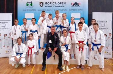 Slika od Karate klub Bibinje osvojio ukupno 15 medalja: dvije zlatne, sedam srebrnih i šest brončanih!