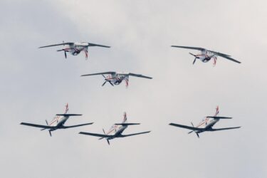 Slika od Krila Oluje oduševila 250 tisuća posjetitelja na aeromitingu u Austriji: po povratku izveli svoj tradicionalni “Pozdrav Zadru”