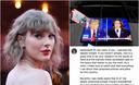 Slika od Megazvijezda Taylor Swift prelomila nakon debate: ‘Glasat ću za Kamalu Harris’