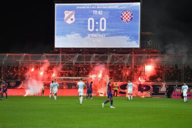 Slika od Pogledajte kako je Torcida pozdravila hajdukovce nakon remija na Rujevici