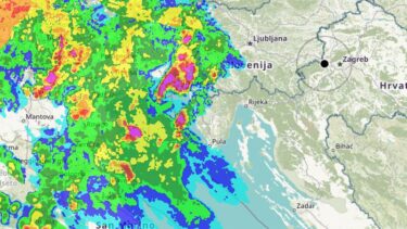 Slika od Pogledajte oluju koja ide prema Hrvatskoj: Stiže nam promjena vremena uz jaku kišu, tuču…