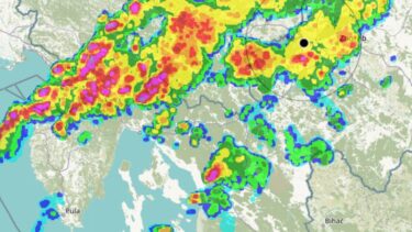 Slika od Pogledajte oluju koja je stigla u Hrvatsku: Civilna zaštita je upozorila građane na nevrijeme