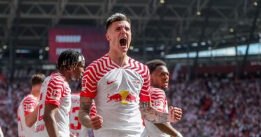 Slika od RB Leipzig deklasirao Augsburg. Briljirao slovenski napadač