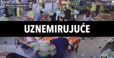 Slika od UZNEMIRUJUĆE Pojavila se snimka eksplozije pagera u trgovini u Libanonu