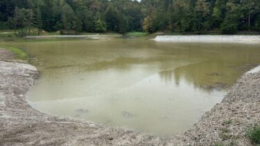 Slika od Velike kiše pune Trakošćansko jezero, a zasad ne prijete poplave na sjeveru Hrvatske