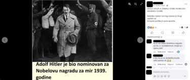 Slika od Zašto je Adolf Hitler nominiran za Nobelovu nagradu?