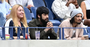 Slika od Zayn Malik iznenadio novim izgledom na finalu US Opena, pustio gustu bradu i kosu