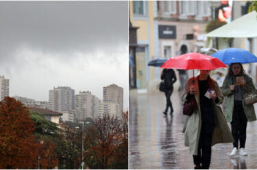 Slika od DHMZ izdao upozorenje: Riječkoj regiji prijete poplave, pogledajte kakvo nevrijeme stiže!