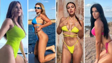 Slika od FOTO U kišnu jesen one razgrću oblake: Dame osvojile svojim izdanjima u bikiniju i tangama