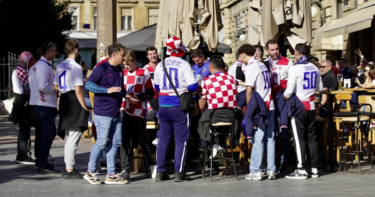 Slika od Navijači se okupili u centru Zagreba uoči utakmice Hrvatske i Škotske na Maksimiru